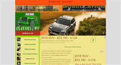 Desktop Screenshot of 4x4voiture.com